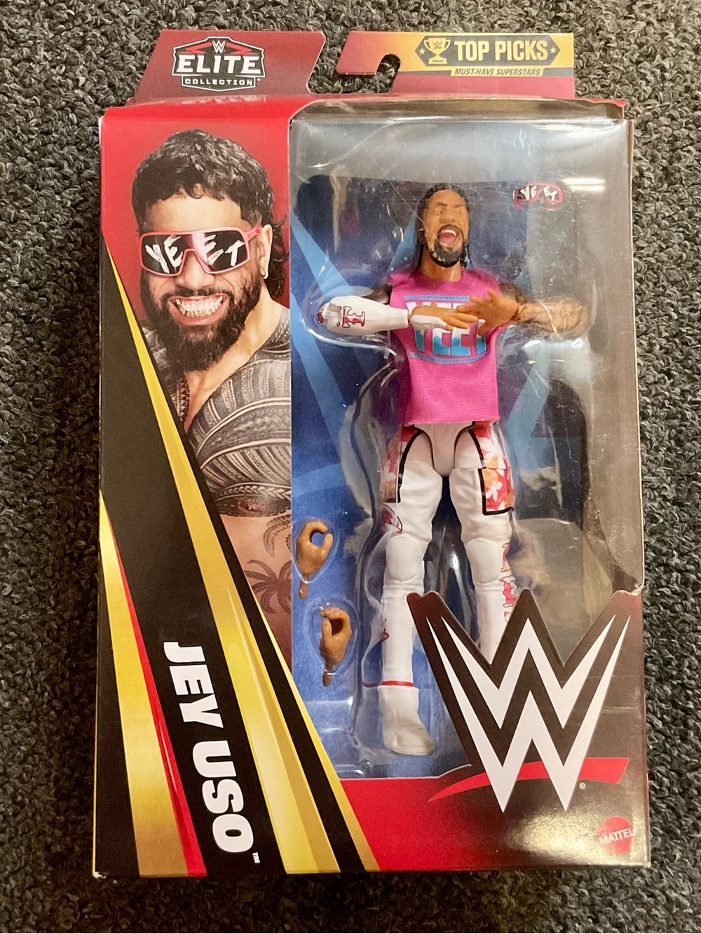Jey Uso WWE Elite Top Picks 2026 (wave 4) Action Figure New In Box